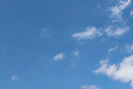 Blue sky and white clouds