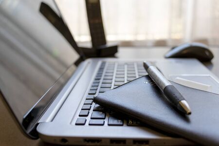 Laptop and notebookの写真素材