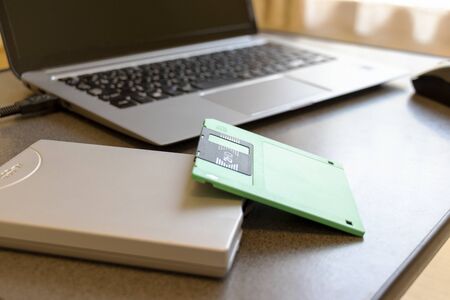 PC and floppy disk
