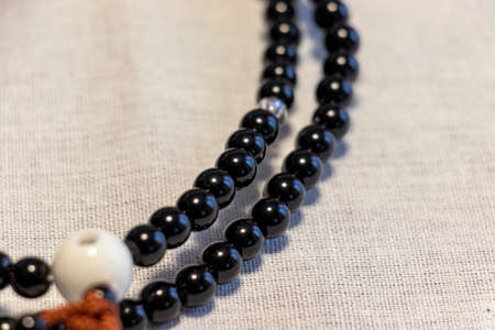 Black prayer beads