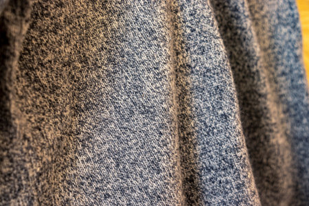 Soft texture of knit cloth
