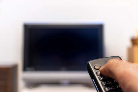 Operate the TV remote control