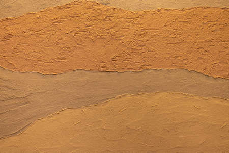 Texture of brown clay wall surface