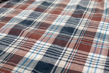 Cloth of the checked patternの写真素材