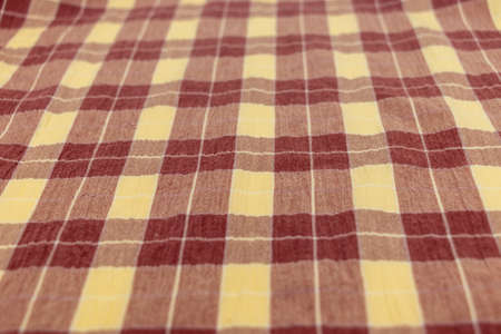 Cloth of the checked patternの写真素材