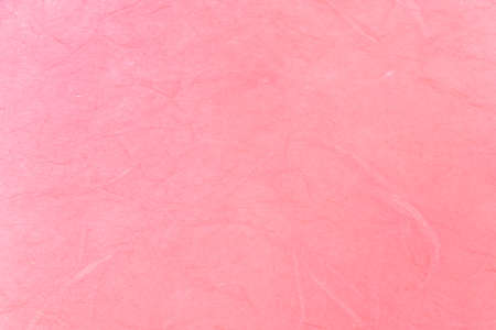 Light pink Japanese paper with fibers on the surface
