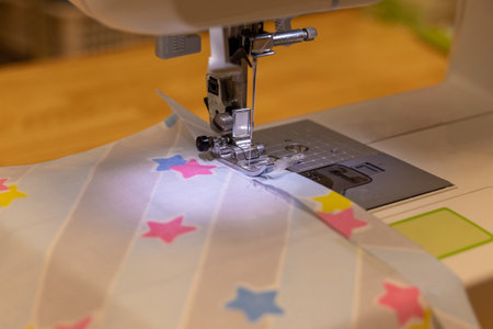Sew cloth with sewing machine