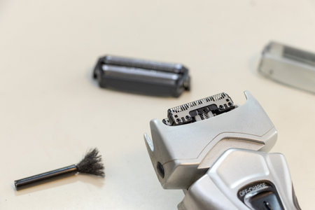 Electric shaver disassembly cleaning