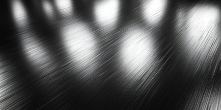 Silver metal background, steel sheet. clean black silver metal texture. Created by aiの写真素材