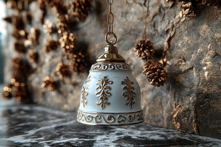 toy for the Christmas tree. New Years decoration.の写真素材