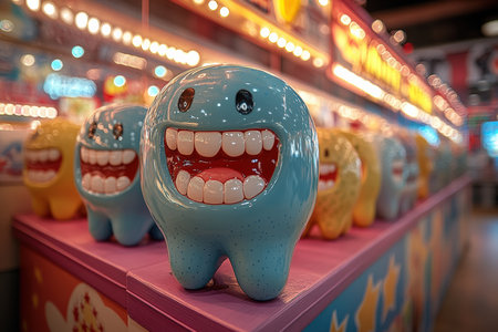 A carnival with games and prizes.