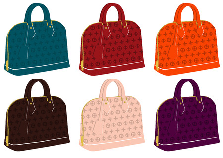 Fashion Handbags part 2のイラスト素材