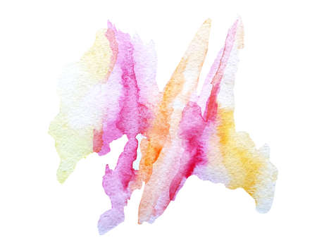 abstract color watercolor spotの写真素材