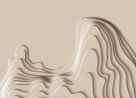 Mountain hiking. Map line of topography. Vector abstract topographic map concept with space for your copy. 3D Cartography concep background. Map mockup infographics. Sale background. Wavy backdropのイラスト素材
