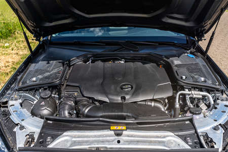 A modern diesel engine with 170 horsepower and an engine capacity of 2.2 liters. Visible engine...
