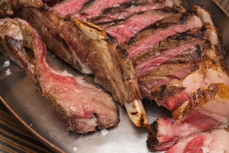 grill prime ribsの写真素材