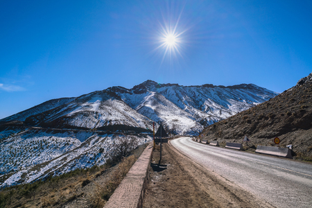 Atlas mountains ,Moroccoの写真素材