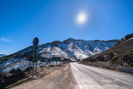 Atlas mountains ,Moroccoの写真素材