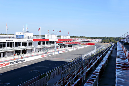 MOSCOW, RUSSIA - JULY 26, 2015: Moscow Raceway race trackのeditorial素材