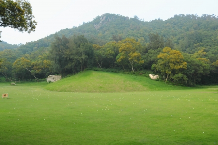 The Golf course of Xiamen university of chinaの写真素材