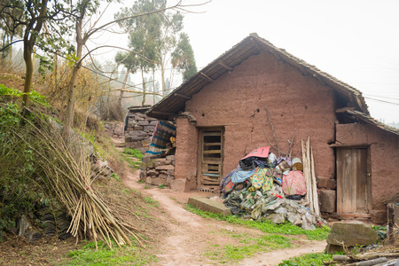 Chinese Rural House の写真素材