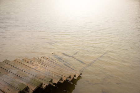 Wooden Ladderの写真素材