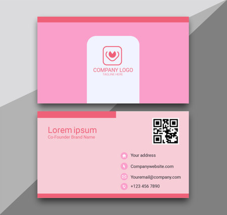 modern creative corporate business card template,のイラスト素材