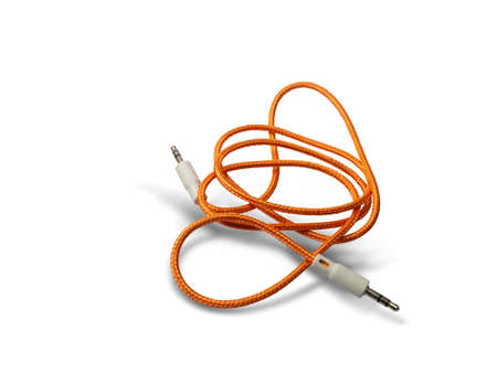 auxiliary usb on a white background
