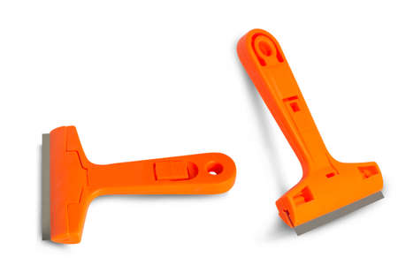 Cleaning cutters on a white background