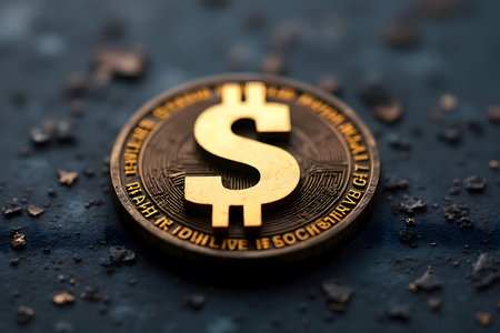 oil, stocks, gold on white paper with stock and investment symbolsの素材