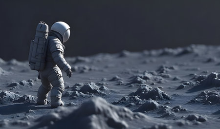 : Mars; astronaut; space; colony; habitat; settlement; red planet; future; technology; exploration; spacecraft; rover; domes; solar panels; science fiction; interstellar; universe; cosmos; landscape; terrain; rocks; dust; sunset; Earth; moon; stars; sky; travel; adventure; discovery; innovation; research; astronautics; extraterrestrial; planetary; environment; survival; new world; pioneer; hope; ambition; journey; destination; adobe stock; image; digital art; sci-fiの素材