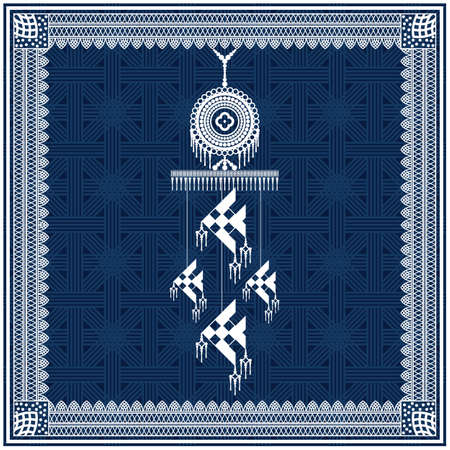 Geometric ethnic pattern seamless Design for...
