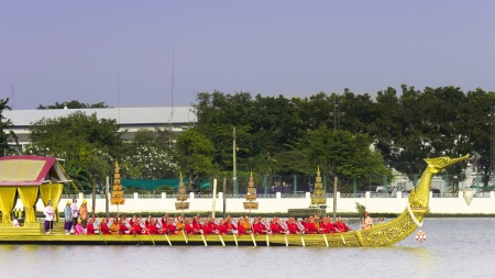 Royal Thai barges