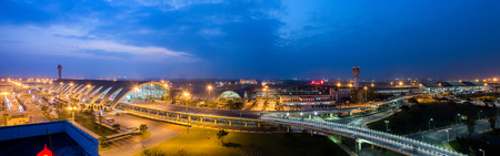 Chengdu shuangliu international airportのeditorial素材