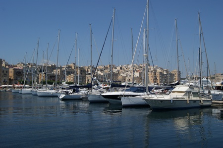 malta. navy yachts.のeditorial素材