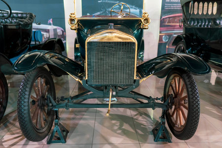 "7/31/2021 - Sharjah, UAE: Model T Ford Modified Classic Car in USA from 1918のeditorial素材