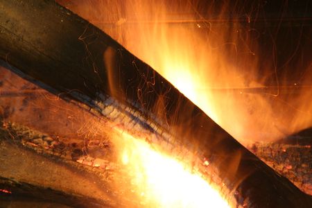 Fire Placeの写真素材