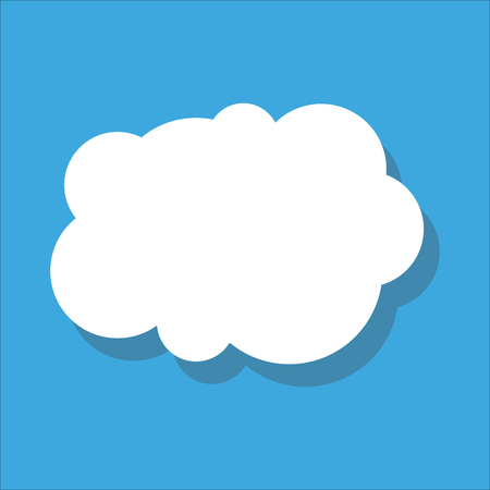 Cloud. Vector illustration of clouds collection.のイラスト素材