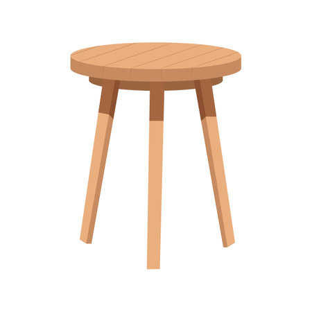 Garden outdoor furniture. Furniture for rest relaxation cartoon vectorのイラスト素材