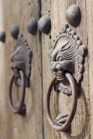 Chinese Knockerの写真素材