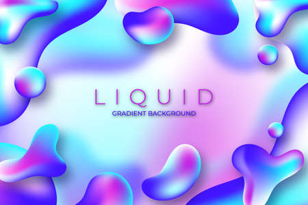 Holographic Vibrant futuristic Gradients background