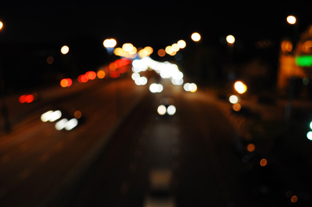 Colorful Motion Bokehの写真素材