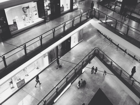 Shopping complex interior  の素材
