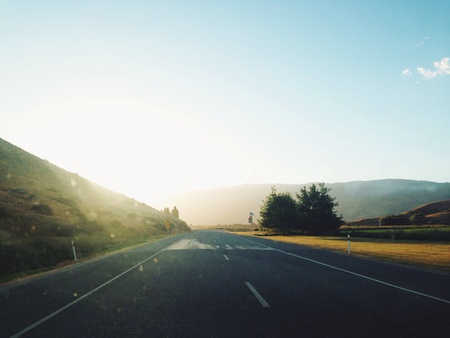 Road trip journeyの素材