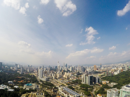Malaysia Kuala Lumpur Top Viewの写真素材