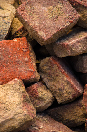 Pile of stonesの写真素材