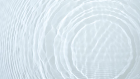 White wave abstract or rippled water texture backgroundの写真素材