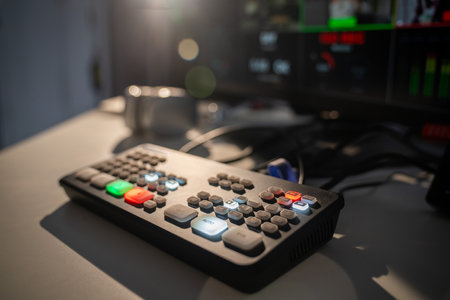 Professional Video Switcher for Seamless Live Production Controlの写真素材