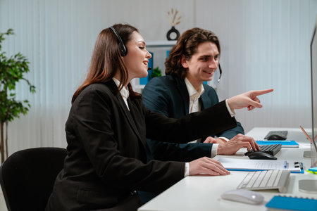 Professional Call Center Team Providing Excellent Customer Support