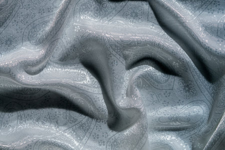 Elegant Patterned Fabric with Subtle Textured Details Display